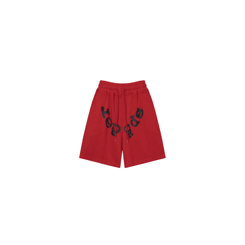Sp5der Rhinestone Shorts