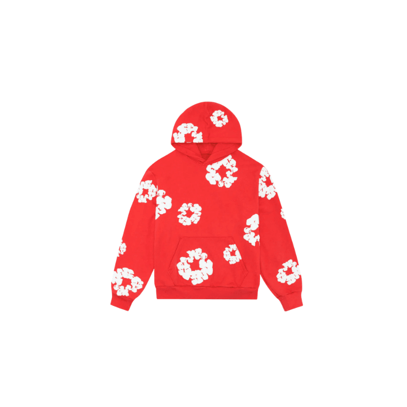 Denim Tears Hoodie  — Red