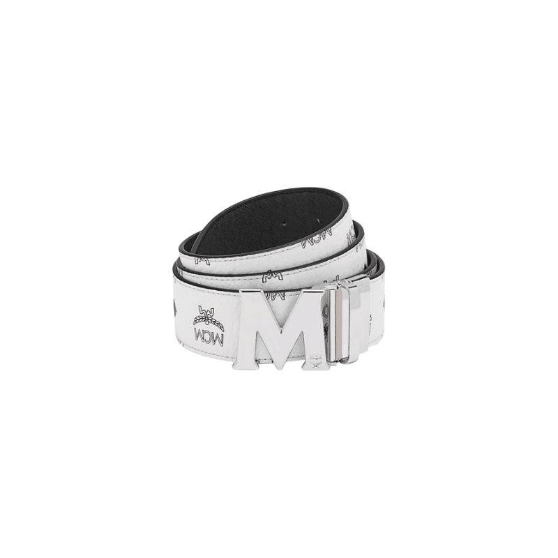 White Silver Buckle