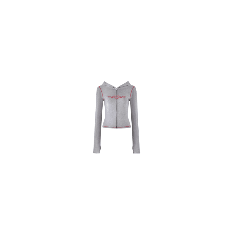 Grey & Red