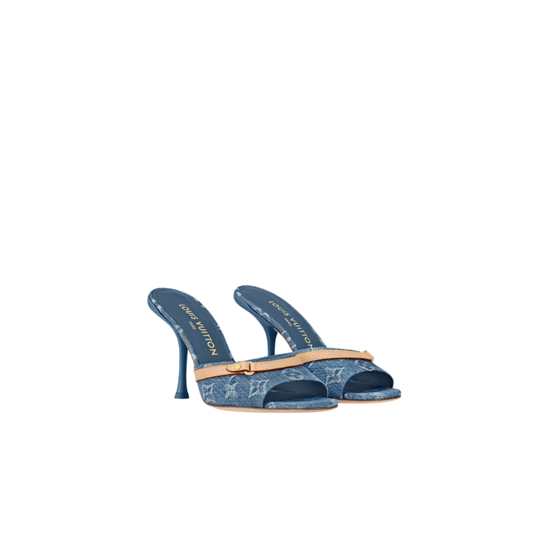 Louis Vuitton Heels — Blue