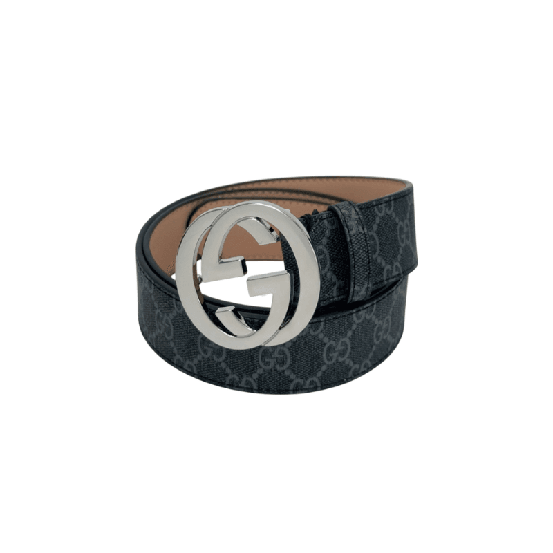 Black Silver Buckle