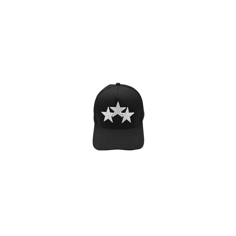 Black & White Stars With Diamond