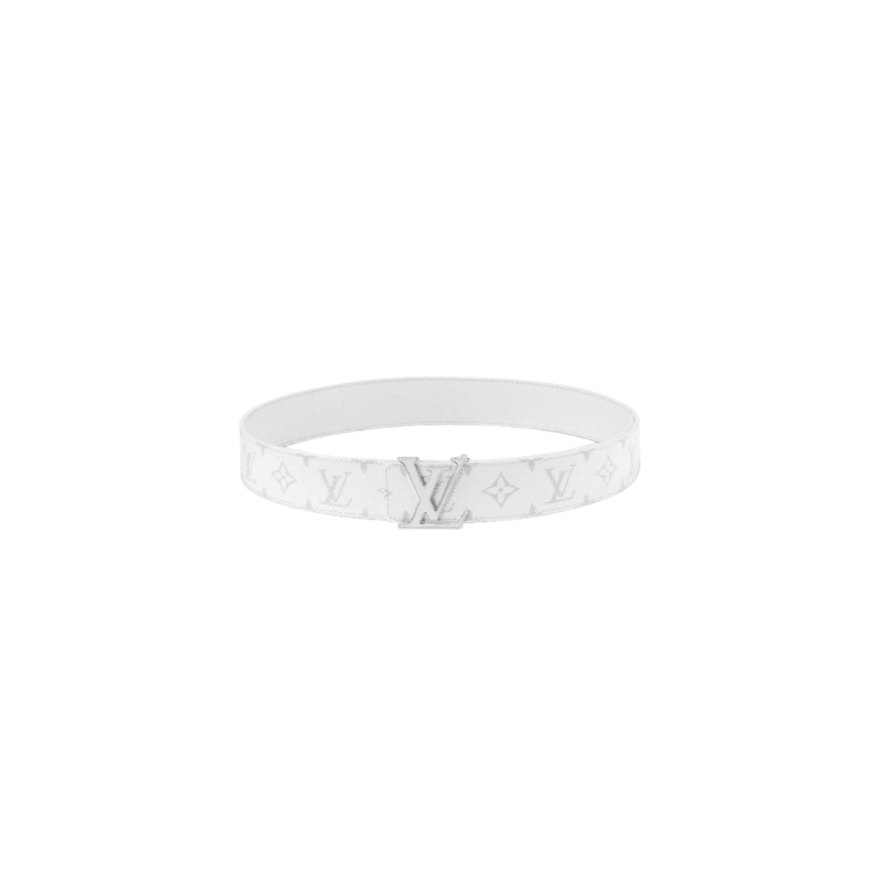 White SIlver Buckle