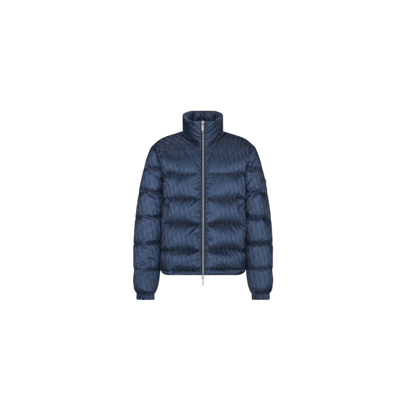 Dior Oblique Puffer  — Dark Blue