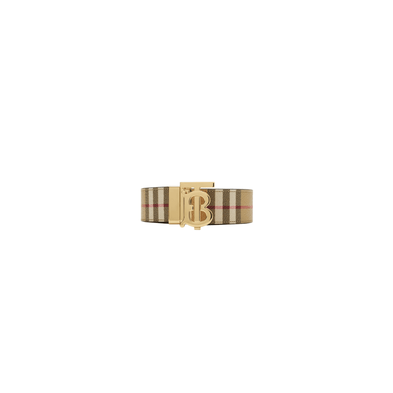 Burberry Belt  — Gold Buckle
