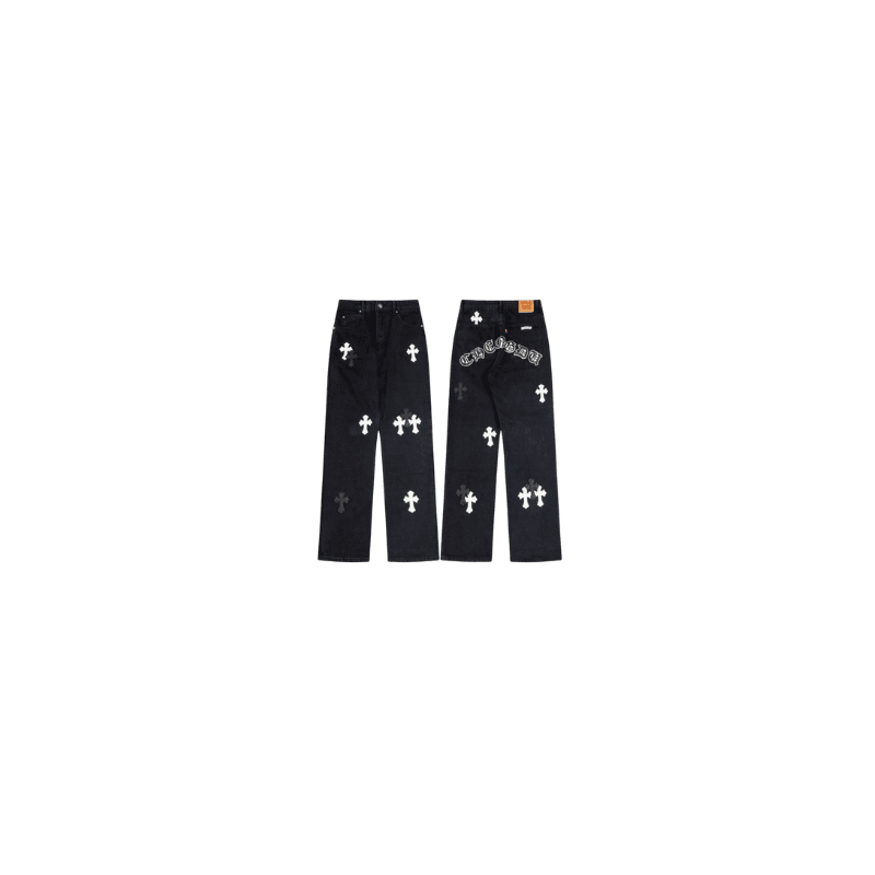 Black With Logo & Black Crosses